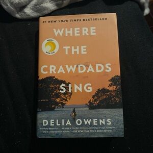 Where The Crawdads sing hardcover book